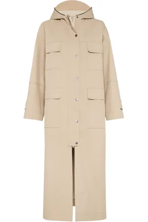 Brunello Cucinelli Cotton-blend raincoat