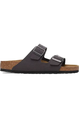 Birkenstock Arizona suede slides