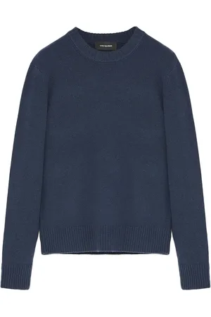 YVES SALOMON Crew neck knit jumper