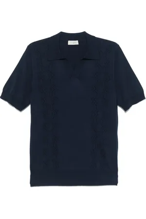 Piacenza Cashmere Pointelle-knit T-shirt
