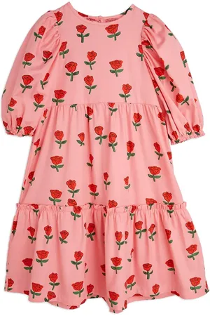 Mini Rodini Rose-print dress