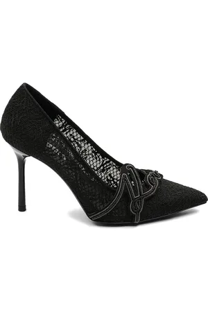 Karl Lagerfeld 100mm logo appliqué pumps