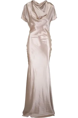 Kiton Satin maxi dress