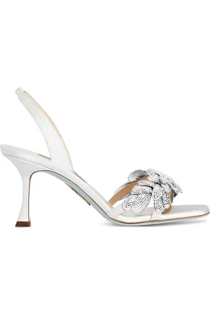 Aquazzura 75mm Galactic Flower sandals