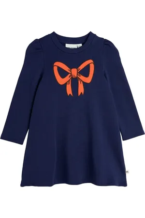 Mini Rodini Bow-print dress