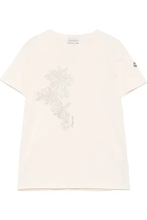 Moncler Floral-motif T-shirt