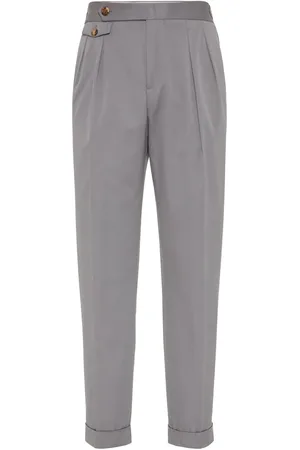 Brunello Cucinelli Gabardine trousers