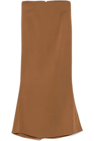Styland Crepe maxi skirt