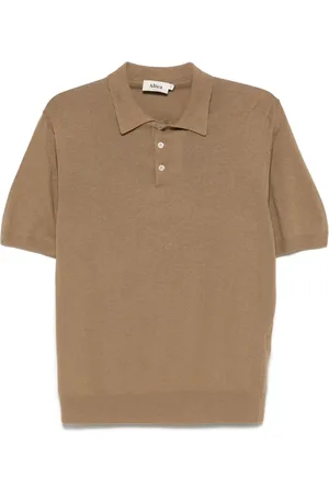 ALTEA Fine-knit polo shirt