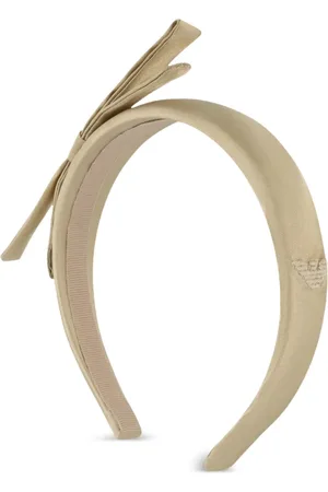 Emporio Armani Embossed-logo hairband