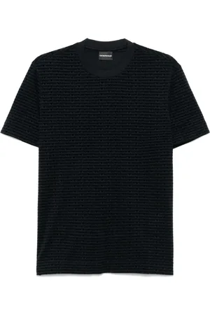 Emporio Armani Flocked logo T-shirt