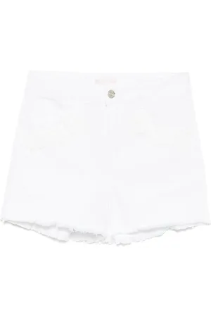Liu Jo Crochet-flowers shorts