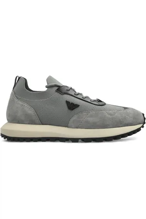 Emporio Armani Logo patch trainers