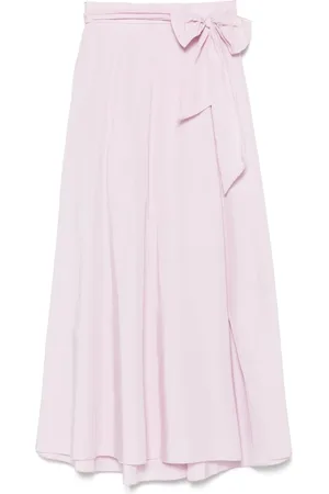 FORTE FORTE Wrap midi skirt
