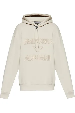 Emporio Armani Logo-patch hoodie
