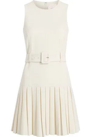 Cinq A Sept Pleated-skirt dress