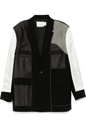 Feng Chen Wang Patchwork blazer