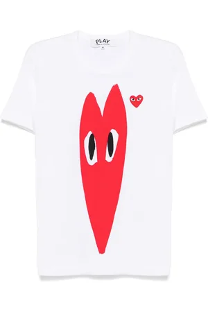 Comme des Garçons Logo-print cotton T-shirt