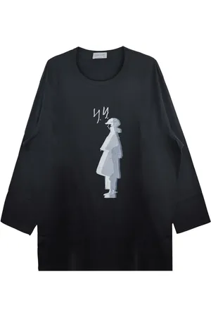 YOHJI YAMAMOTO Logo-print t-shirt