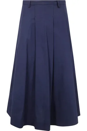 SEVENTY BY SERGIO TEGON Pleat-detail skirt