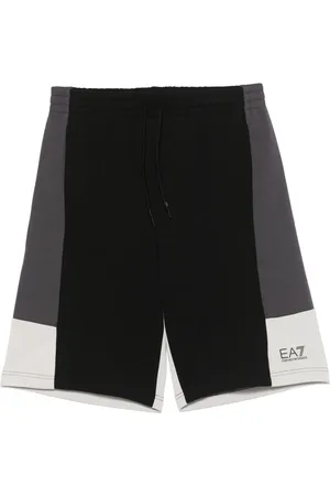 EA7 Colour-block shorts