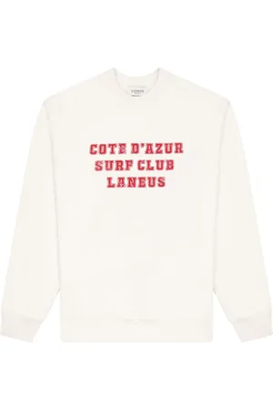 LANEUS Slogan-print sweatshirt