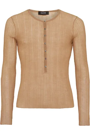 Dsquared2 Logo-plaque fine-knit jumper