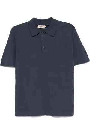 ALTEA Fine-knit polo shirt