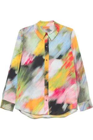 STINE GOYA Liquid Floral shirt