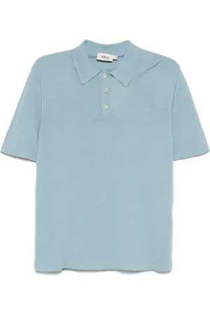 ALTEA Fine-knit polo shirt