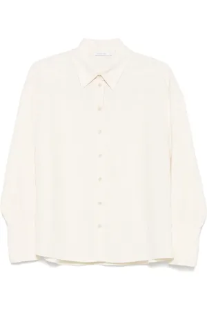 Patrizia Pepe Logo-patch shirt