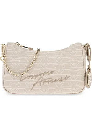 Emporio Armani Embroidered logo shoulder bag