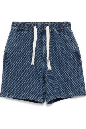 FIVE CM Drawstring denim shorts
