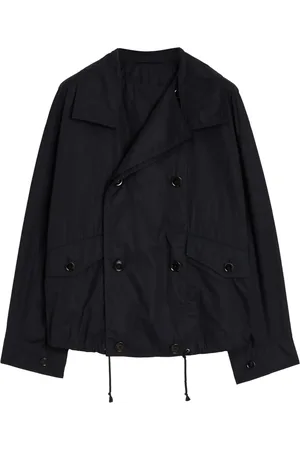LEMAIRE Cotton double-breasted jacket