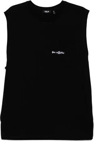 FIVE CM Logo-embroidered vest