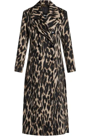 SER.O.YA Animal print coat