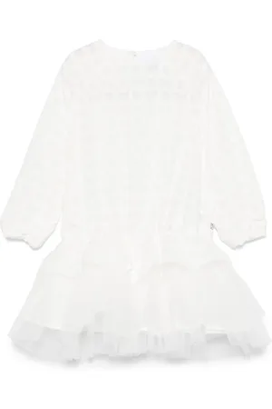 DOUUOD KIDS Geometric-pattern dress