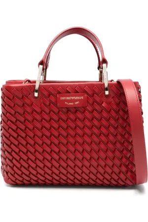 Emporio Armani Woven tote bag