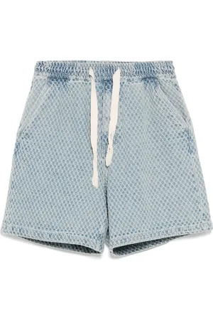 FIVE CM Drawstring denim shorts