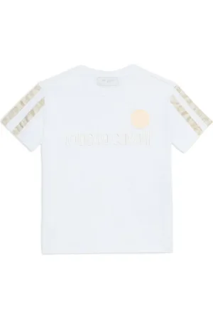 Roberto Cavalli Logo-embroidered T-Shirt