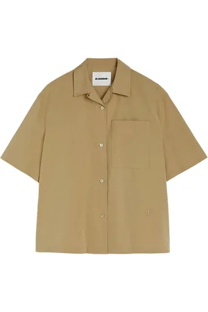 Jil Sander Crop-sleeves shirt