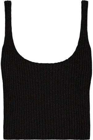 LANEUS Lurex tank top