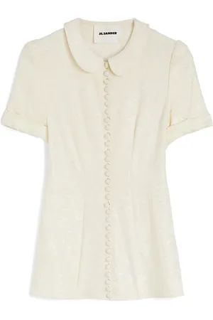 Jil Sander Floral-jacquard shirt