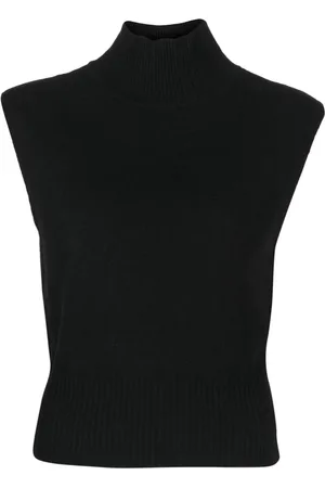 Reformation Arco turtleneck cashmere vest