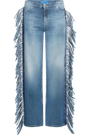 Karl Lagerfeld Fringed jeans