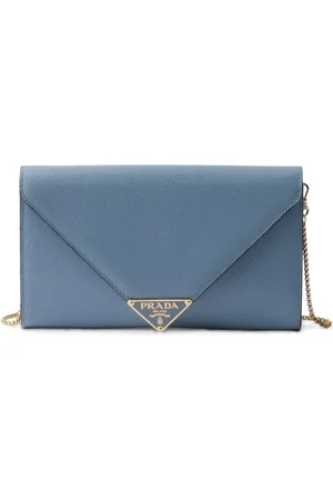 Prada Mini Saffiano leather clutch bag