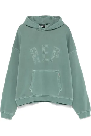 Represent Logo-appliqué hoodie