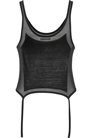 Dsquared2 Semi-sheer tank top