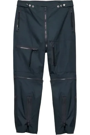Prada Decorative-zip trousers