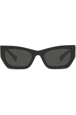 Miu Miu Logo-lettering sunglasses
